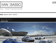 Tablet Screenshot of ivanbasso.com